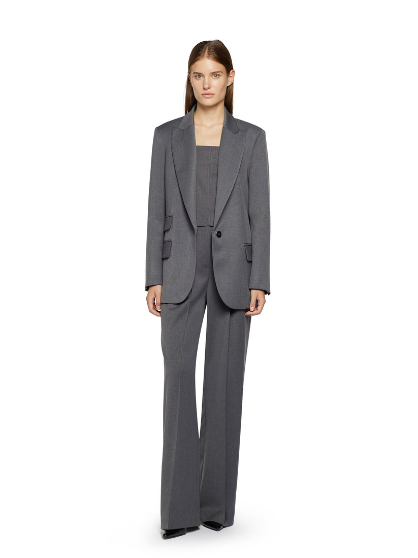 Space Simona Corsellini Pantalone largo con doppie pinces frontali Promozione