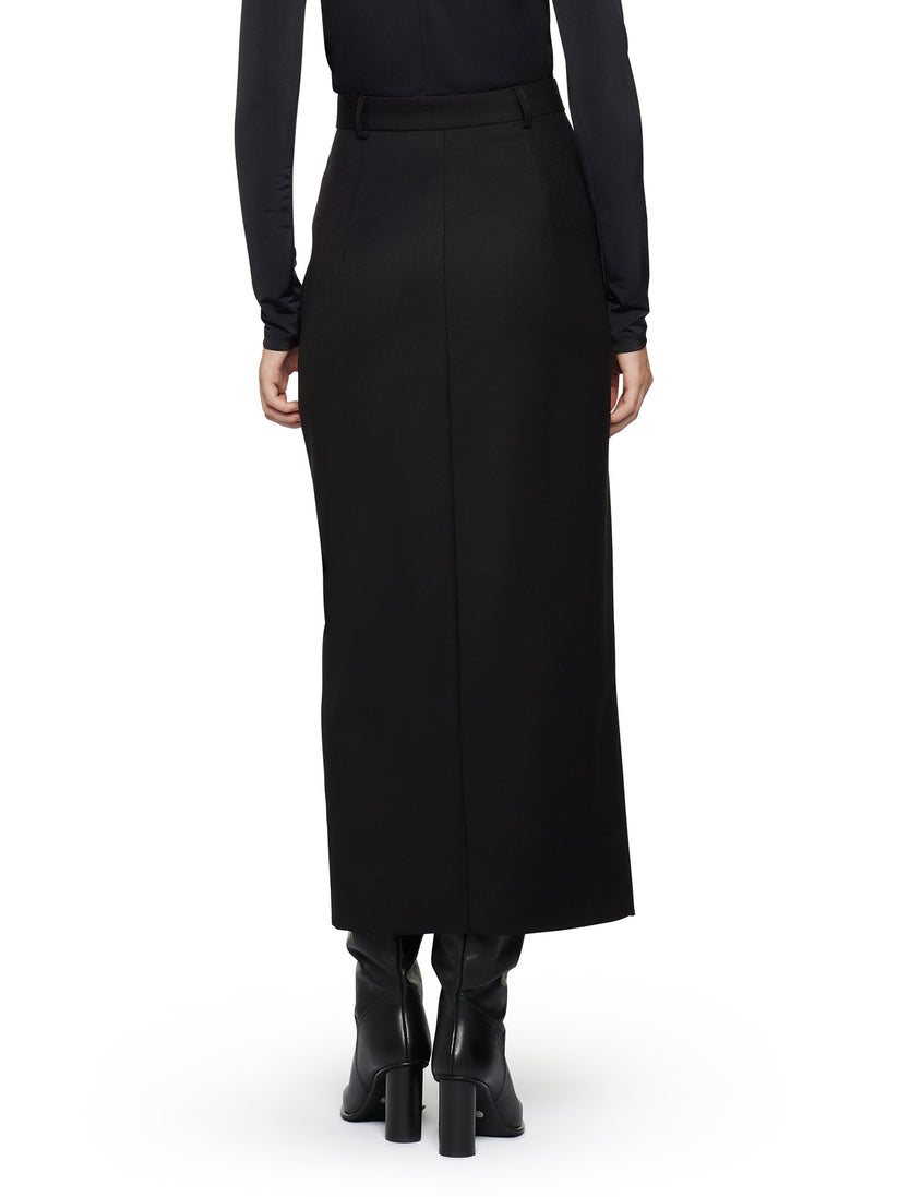 Space Simona Corsellini Gonna dritta in pettinato comfort Saldi