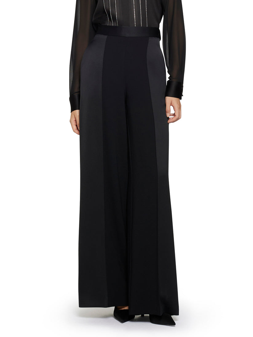 Space Simona Corsellini Pantalone in enver satin Offerte