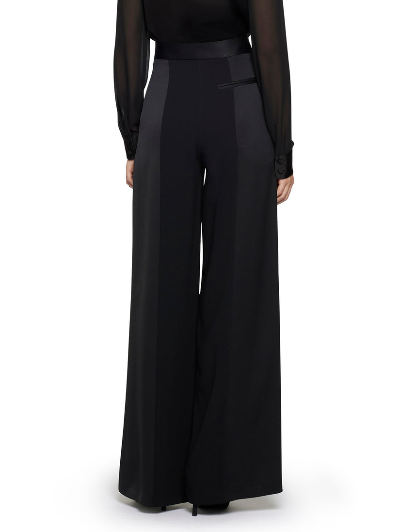 Space Simona Corsellini Pantalone in enver satin Offerte