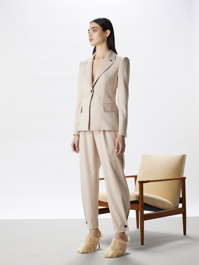Space Simona Corsellini Pantalone cargo con cintura Nuova