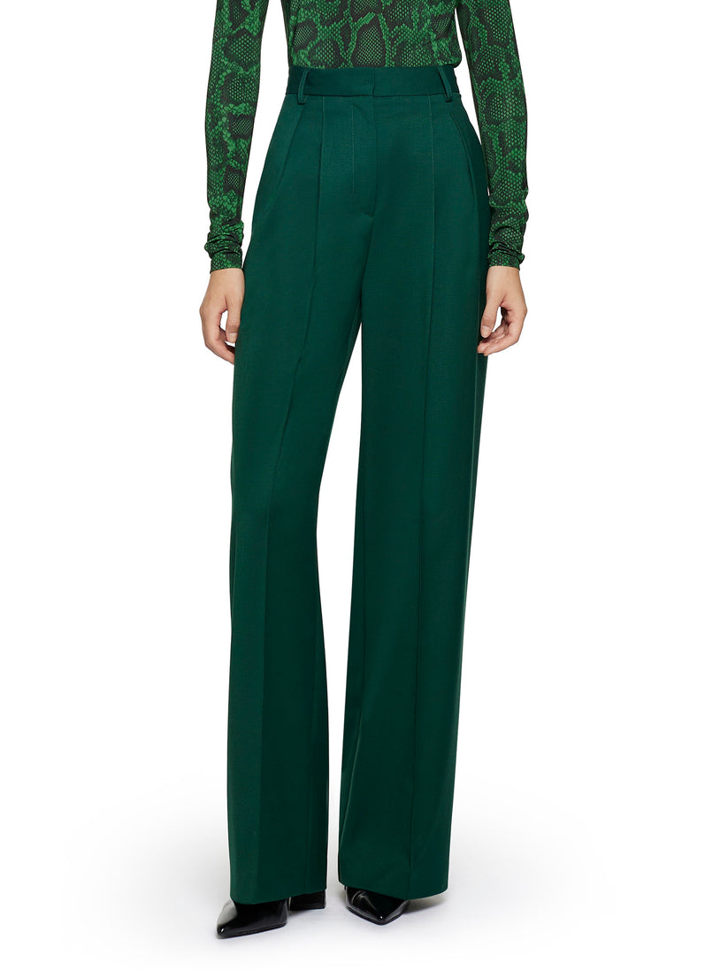 Space Simona Corsellini Pantalone largo con doppie pinces frontali Pezzi Unici