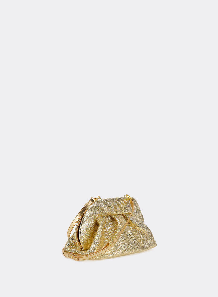 Themoirè TIA CRUMPLED LAMINATED GOLD Spedizione Gratuita