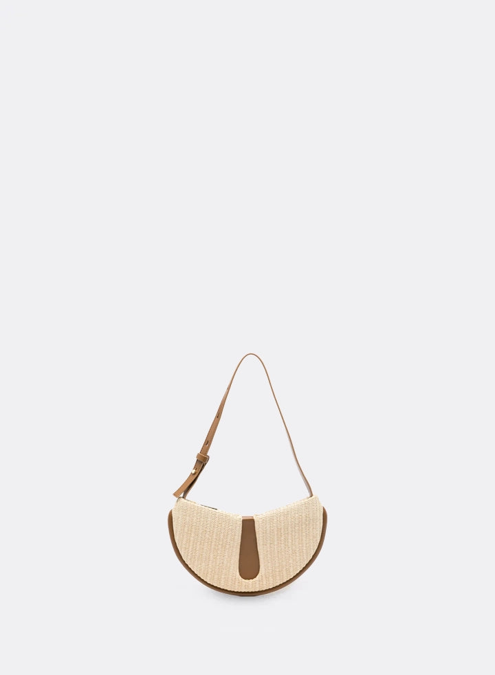 Themoirè EBE STRAW SHELL/CARAMEL Spedizione Gratuita