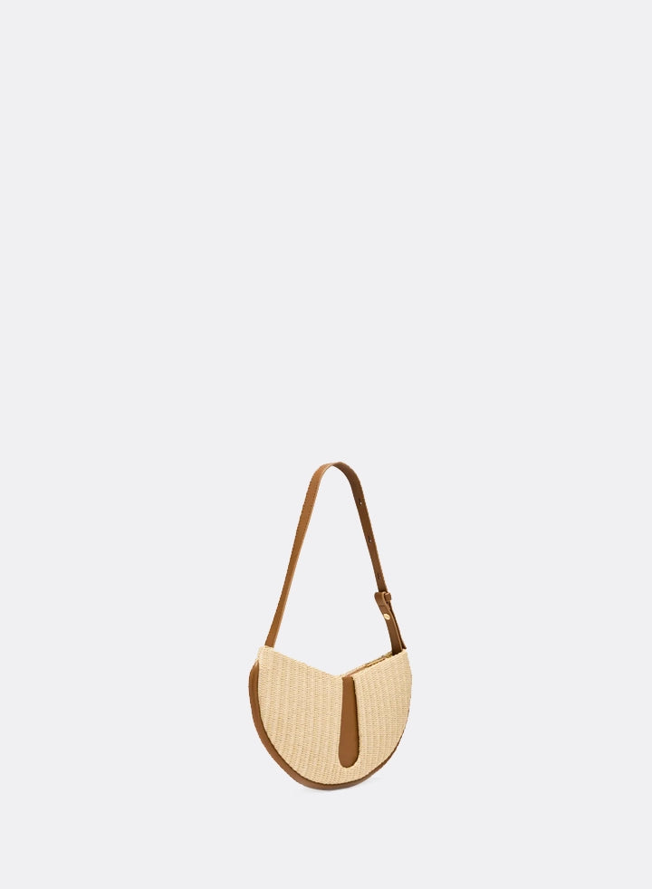 Themoirè EBE STRAW SHELL/CARAMEL Spedizione Gratuita