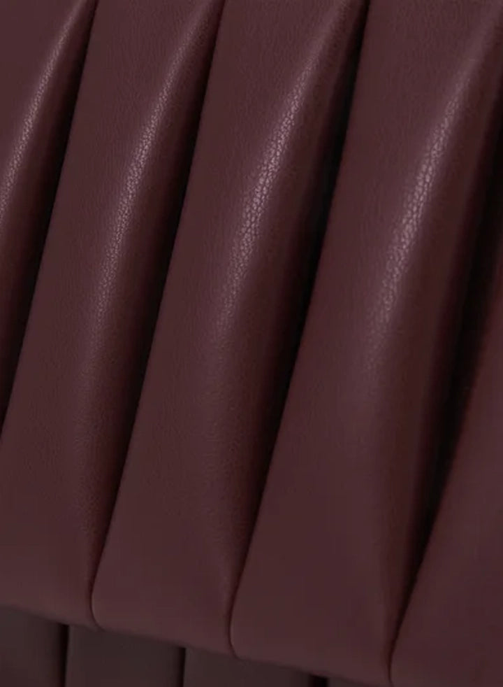 Themoirè FERONIA VEGAN FABRIC MARSALA Affare Del Giorno