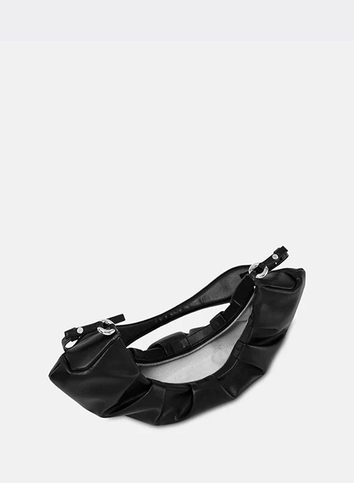 Themoirè CRISALI VEGAN FABRIC BLACK In Linea