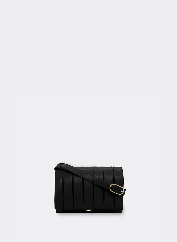 Themoirè FERONIA VEGAN FABRIC BLACK Qualità