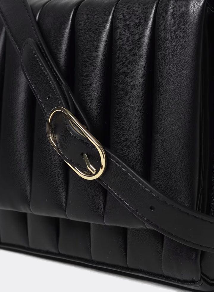 Themoirè FERONIA VEGAN FABRIC BLACK Qualità