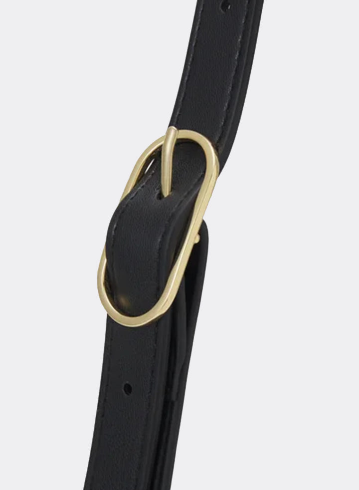 Themoirè FERONIA VEGAN FABRIC BLACK Qualità