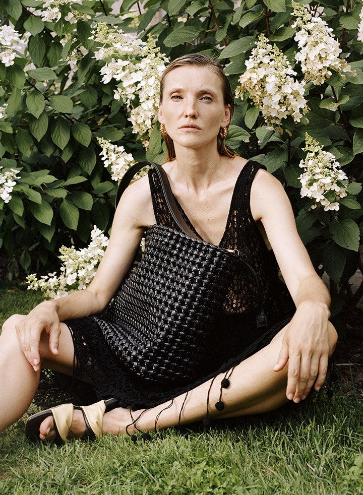 Themoirè PHOEBE KNOTS BLACK Shopping Online