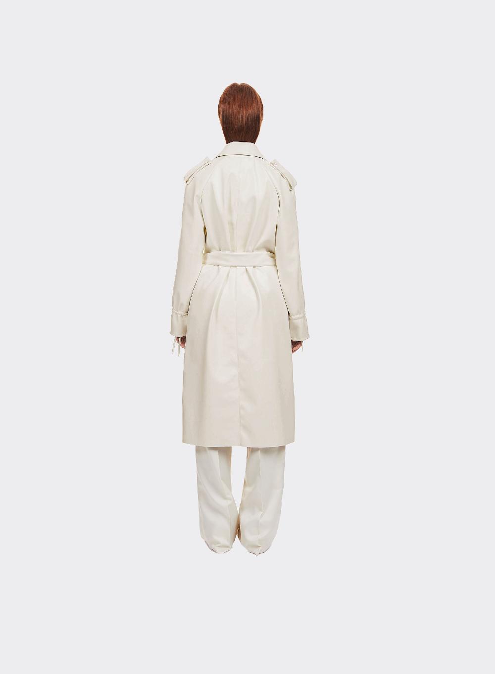 Themoirè TRENCH VEGAN MILK Nuova