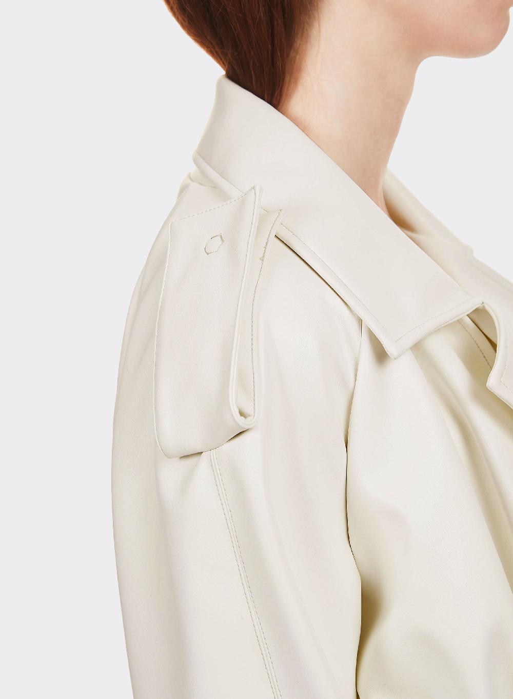 Themoirè TRENCH VEGAN MILK Nuova