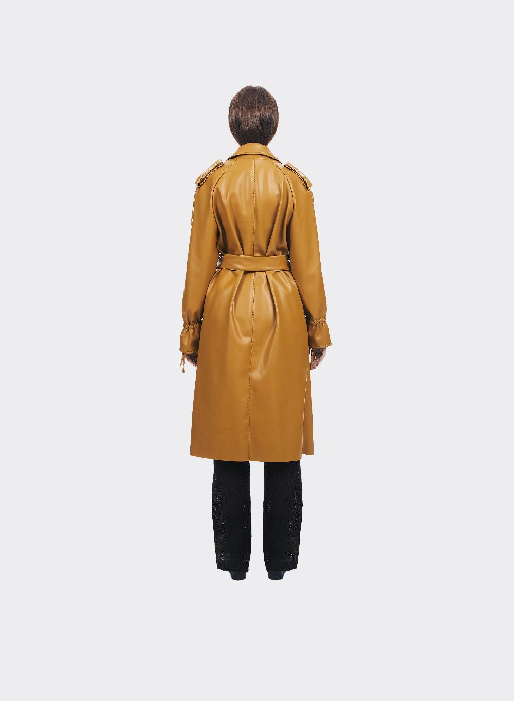 Themoirè TRENCH VEGAN OCHRE Italy