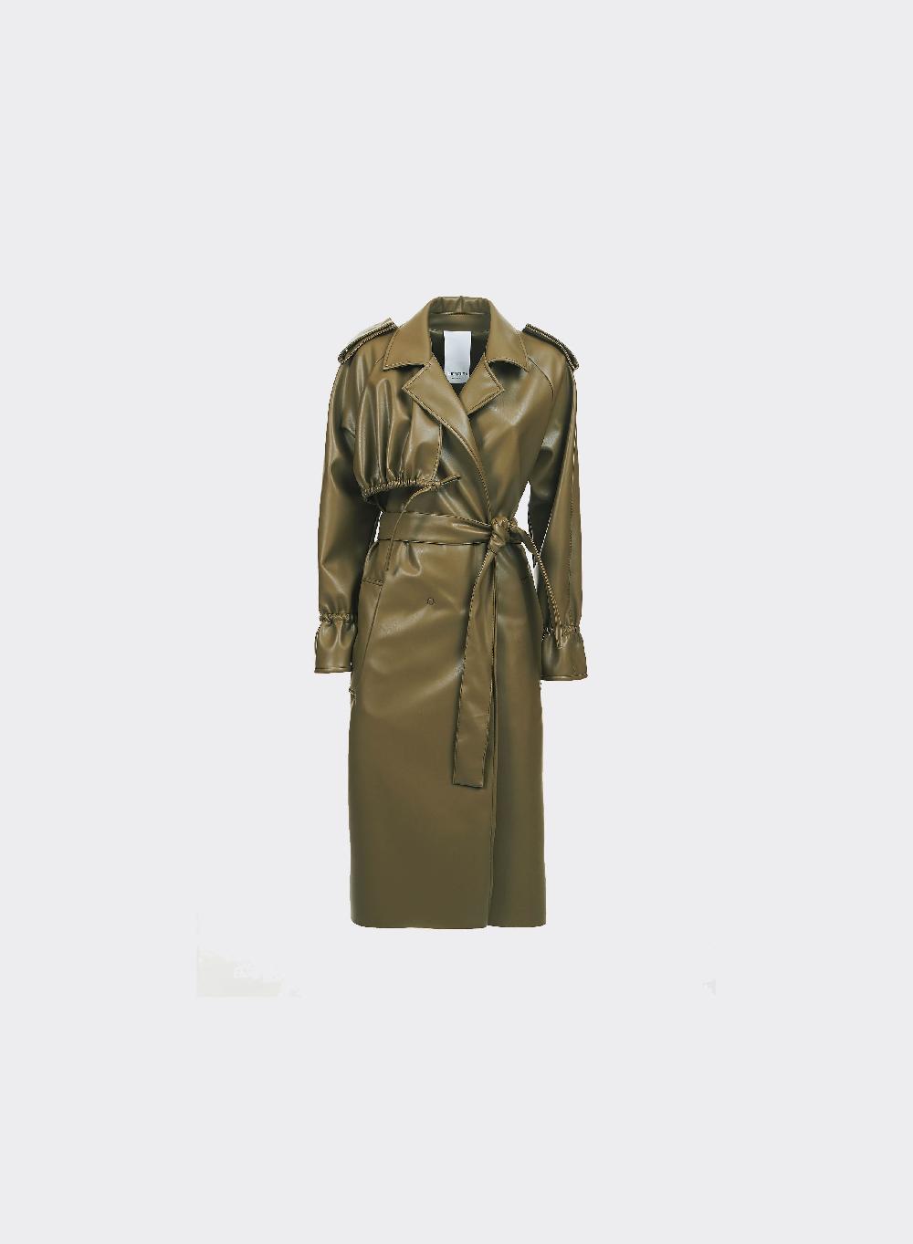 Themoirè TRENCH VEGAN MILITARY ACQUISTA ORA