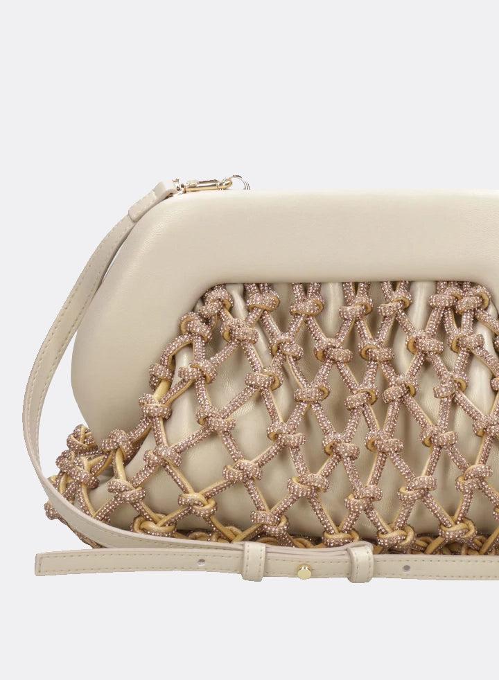 Themoirè TIA KNOTS STRASS GOLD Moda
