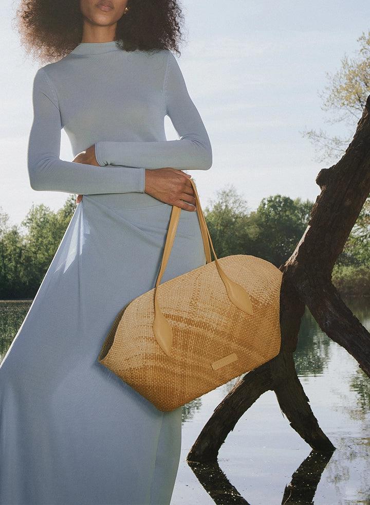 Themoirè FLOR STRAW DEGRADÈ CHAITEA / NATURAL Shopping Online