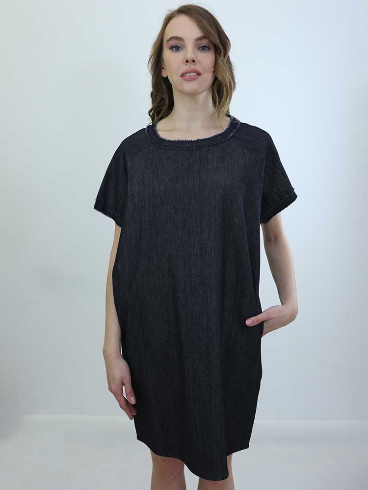 Tricot à Porter ABITO OVETTO CON TASCHE A FILO Fino Al -60%