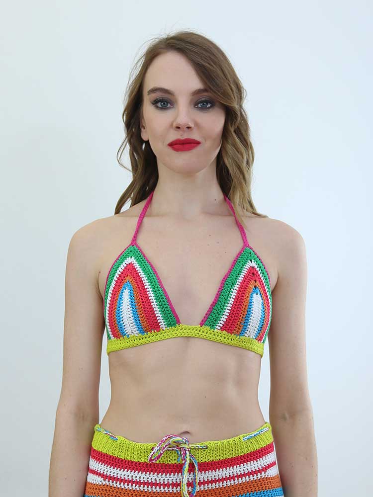 Tricot à Porter BRA CROCHET FODERATO Presa