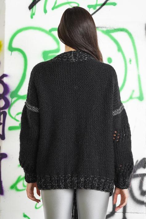 Tricot à Porter Asymmetrical cardigan Sconto