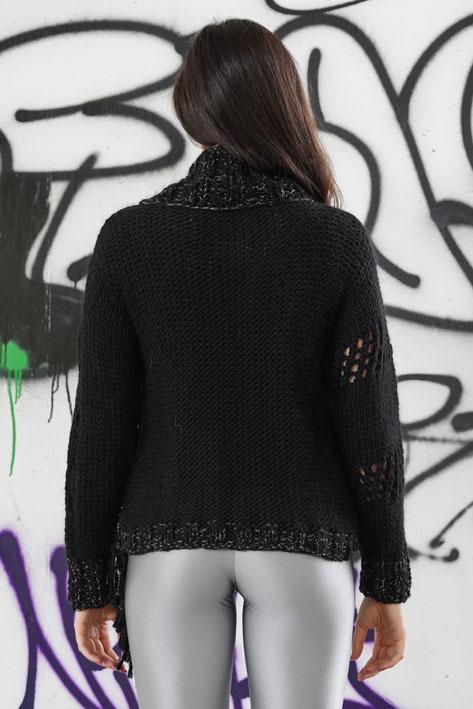 Tricot à Porter Asymmetrical collar Offerta