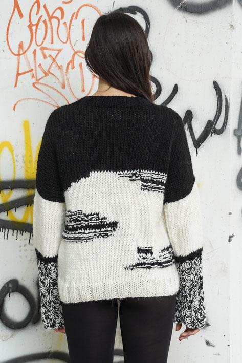Tricot à Porter Bicolor melange spot Online