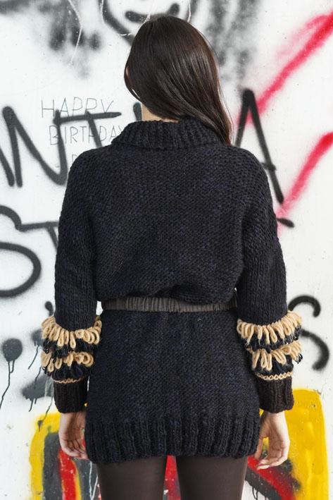 Tricot à Porter Cardigan fringe Saldi