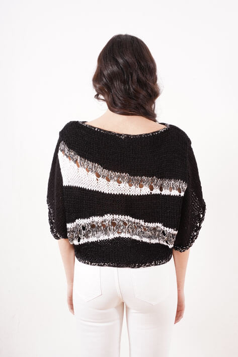 Tricot à Porter Bat sweater Vendita Economica
