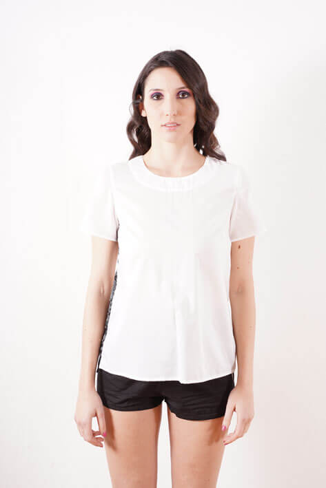 Tricot à Porter Buttoned shirt Vendite Flash