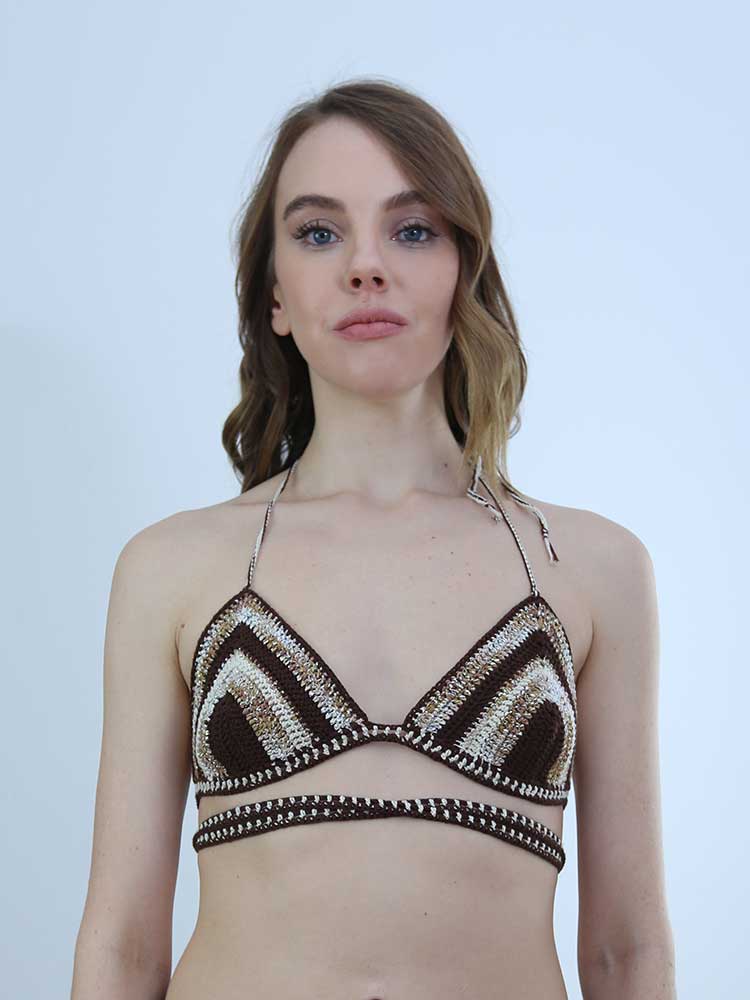 Tricot à Porter BRA TRIANGOLO CROCHET In Linea