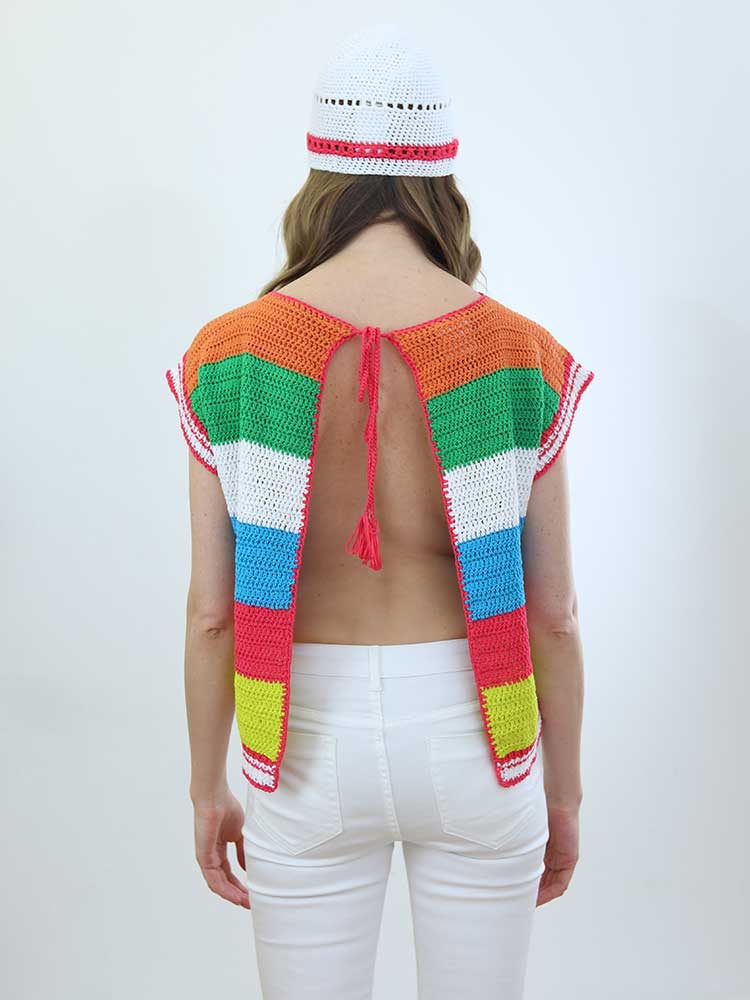 Tricot à Porter MAGLIA CUBE APERTURA SCHIENA Sottocosto