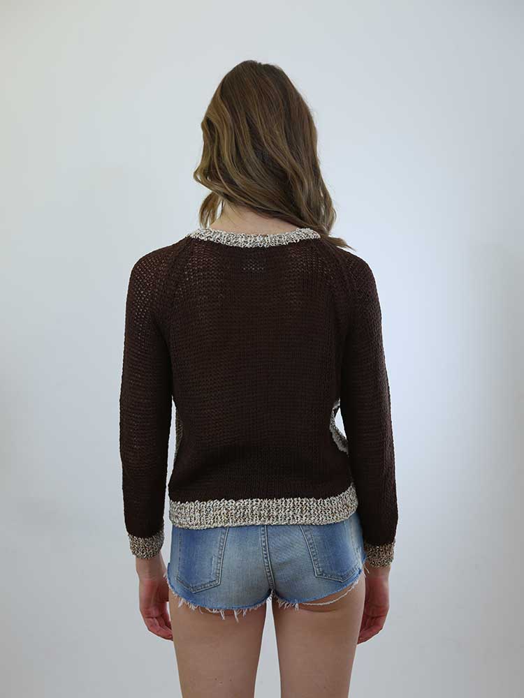 Tricot à Porter MAGLIA CUBETTO FINITURE CROCHET Novità