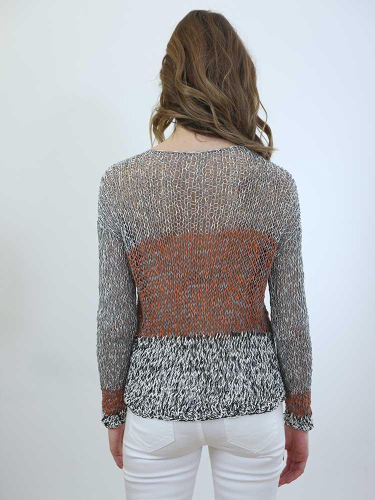 Tricot à Porter MAGLIA TRAFORATA SCOLLO GIRO Online