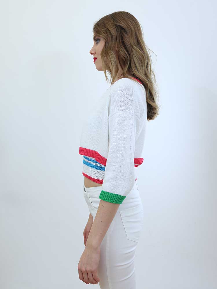 Tricot à Porter MINI CARDIGAN CROPPED Outlet