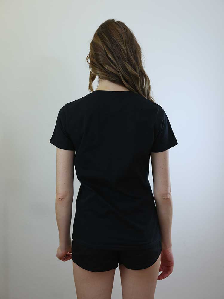 Tricot à Porter T-SHIRT SCOLLO GIRO CON APPLICAZIONI CROCHET I Più Venduti