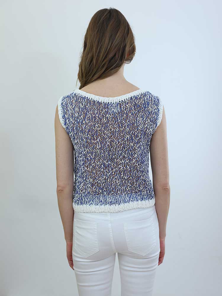 Tricot à Porter TOP SPALLINE LARGHE Nuovo