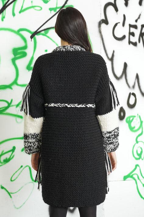 Tricot à Porter Coat Vendita