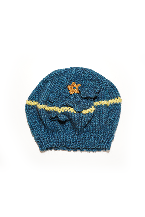 Tricot à Porter Flower beret Soddisfazione Garantita
