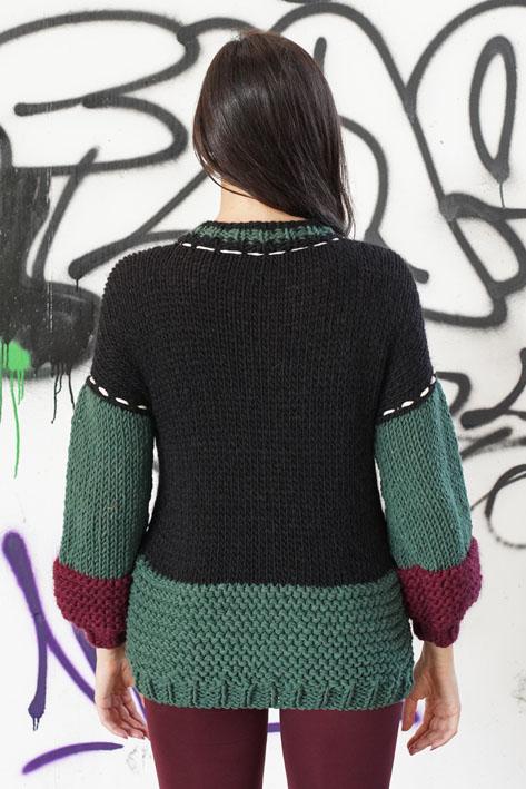 Tricot à Porter Sweater bicolor Presa