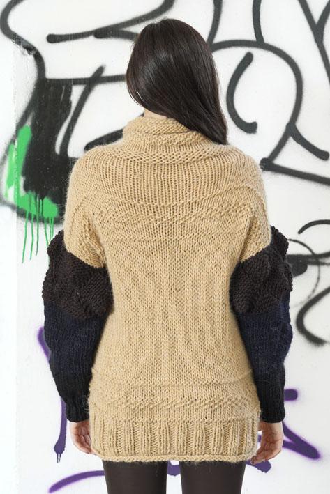 Tricot à Porter Sweater bicolor Sconto