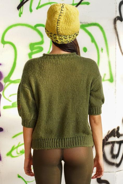 Tricot à Porter Mohair flower Nuova