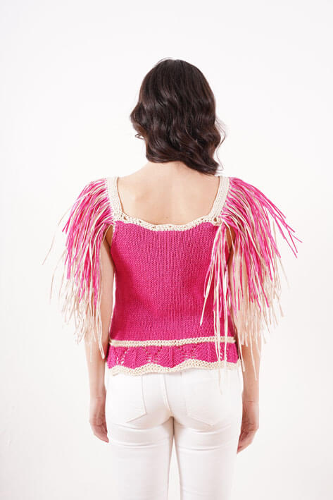 Tricot à Porter Shoulder rafia Prezzo Ridotto