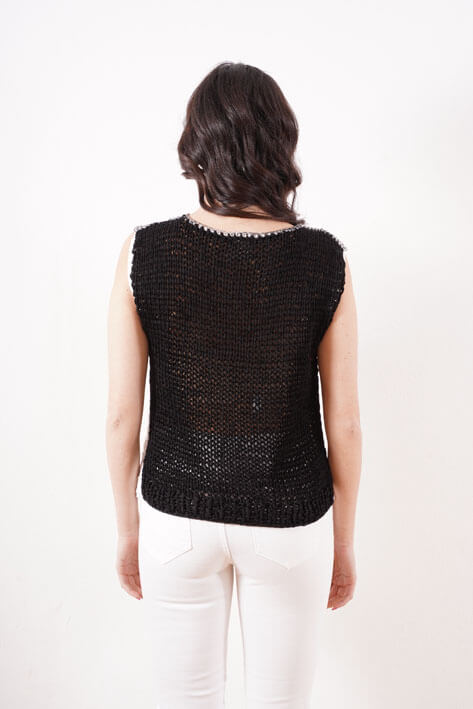 Tricot à Porter Squiggle top Online