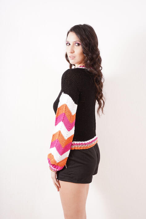 Tricot à Porter Sweater twill Hotsell