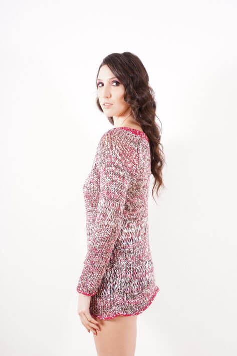Tricot à Porter Total lurex sweater Nuova