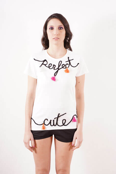 Tricot à Porter Written t-shirt Qualità