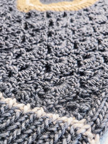 Tricot à Porter Gilet over traforato orli a coste Pezzi Unici