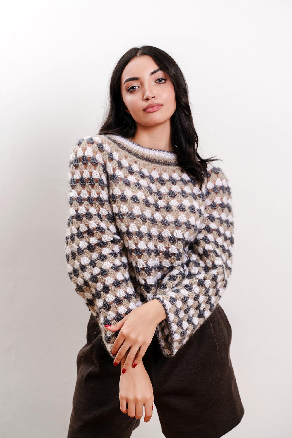 Tricot à Porter Maglia ad uncinetto Qualità Garantita
