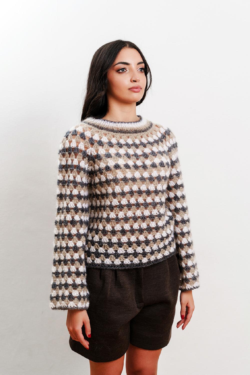 Tricot à Porter Maglia ad uncinetto Qualità Garantita