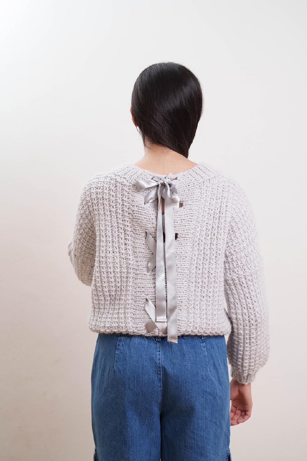 Tricot à Porter Maglia raso schiena Saldi Di Fabbrica